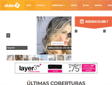 Tablet Screenshot of clube7.com.br